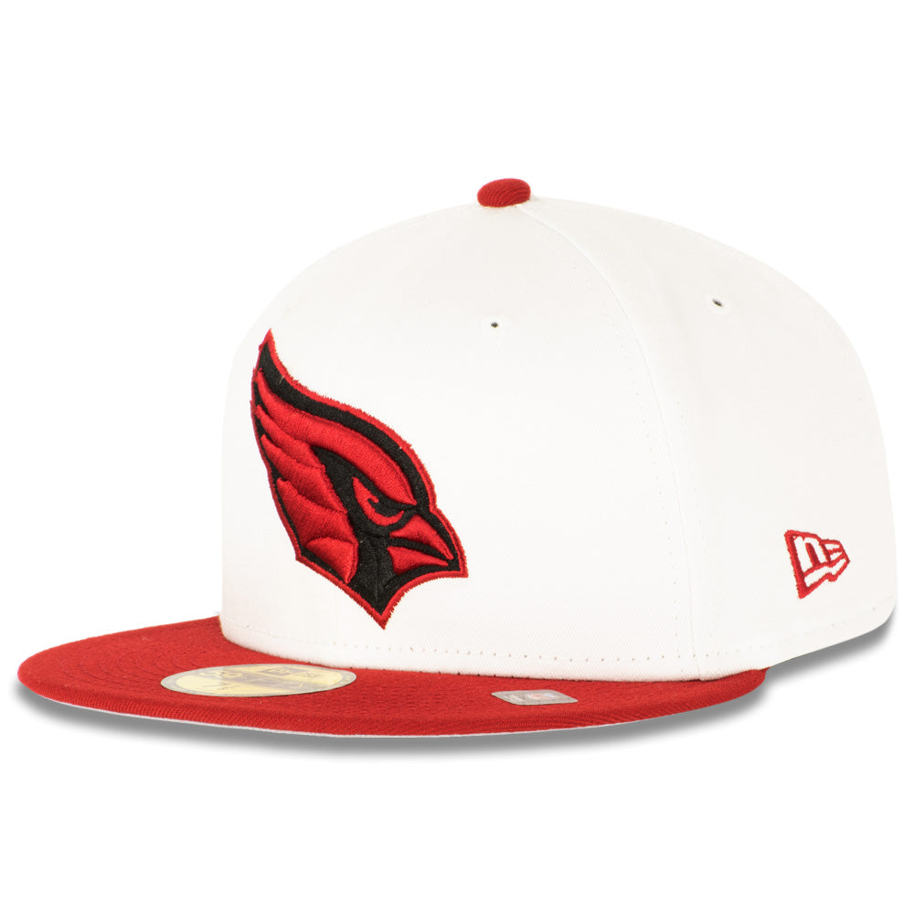 NFL Arizona Cardinals New Era Two-Tone Red Logo 59FIFTY Fitted Hat