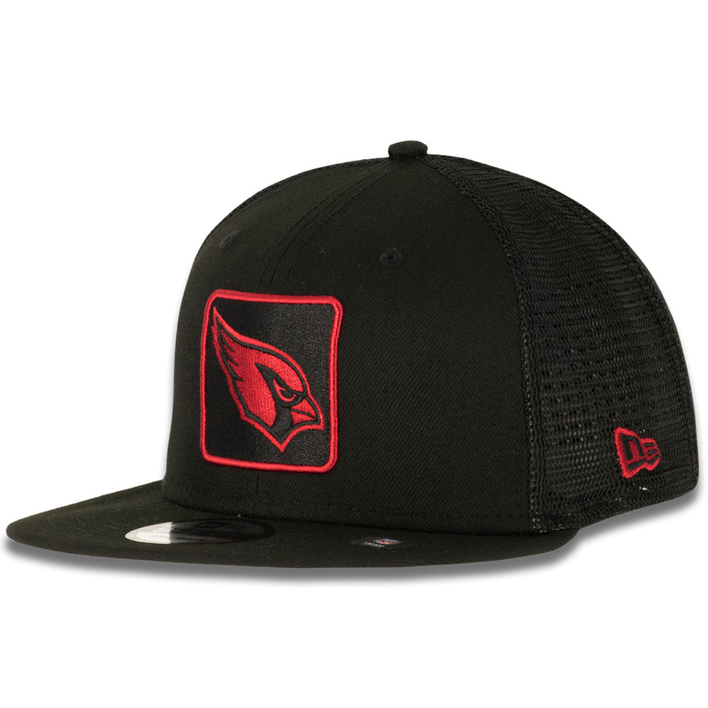 NFL Arizona Cardinals Square Patch Trucker 9FIFTY Snapback