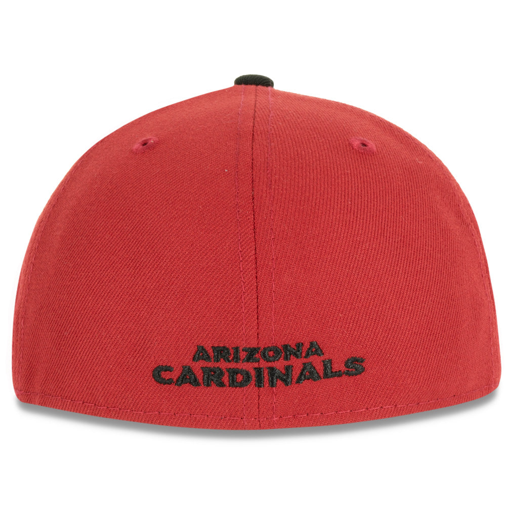 NFL Arizona Cardinals New Era Two-Tone Tonal Low-Profile 59FIFTY Fitted
