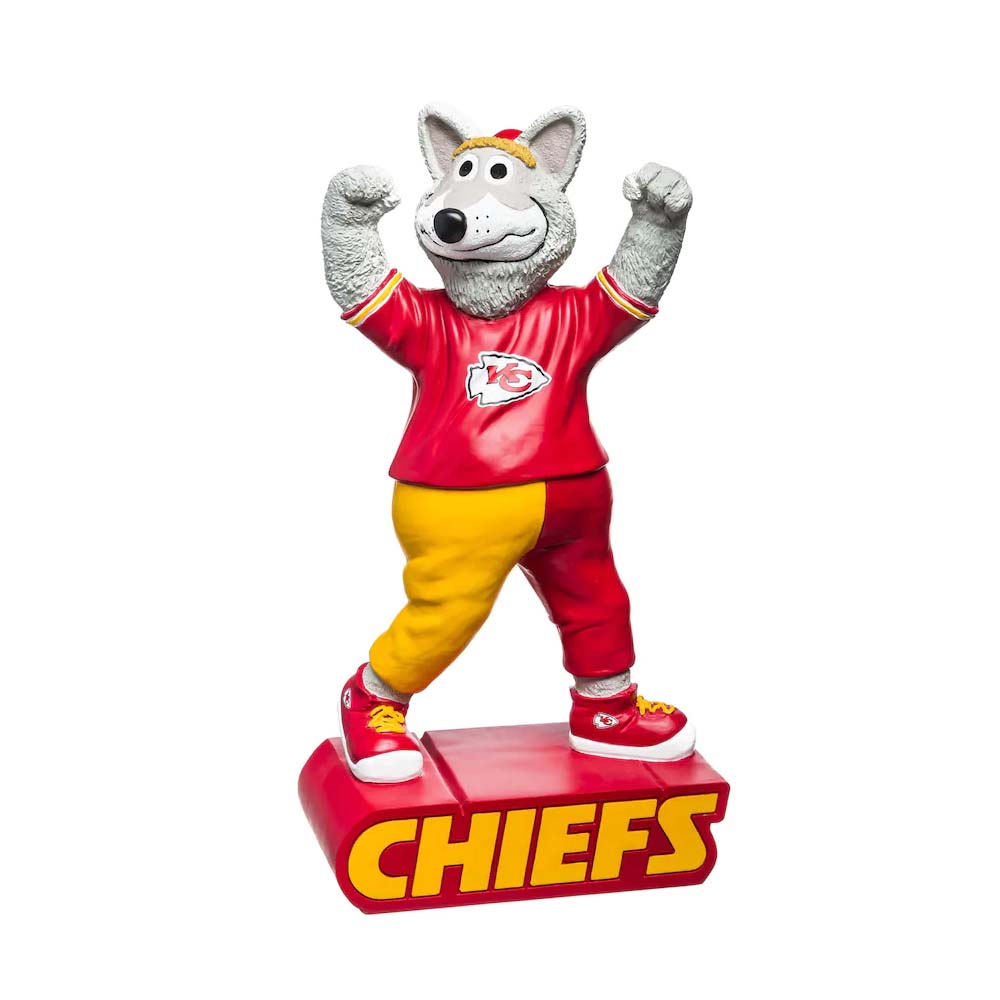 NFL Kansas City Chiefs Evergreen 16&quot; Mascot Statue