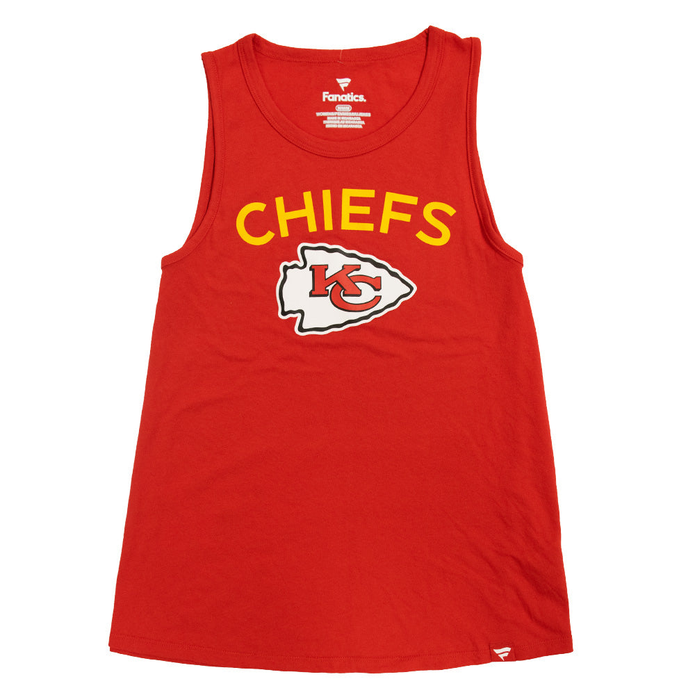 NFL Kansas City Chiefs Women's Fanatics Dual-Blend Flowy Tank Top
