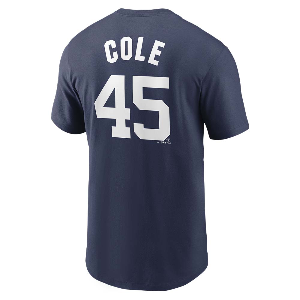 MLB New York Yankees Gerrit Cole Nike Name &amp; Number Tee