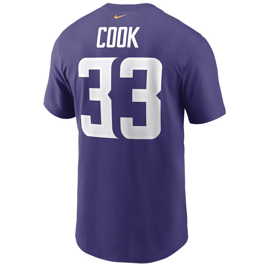 NFL Minnesota Vikings Dalvin Cook Nike Player Pride Name & Number T-Shirt - Purple
