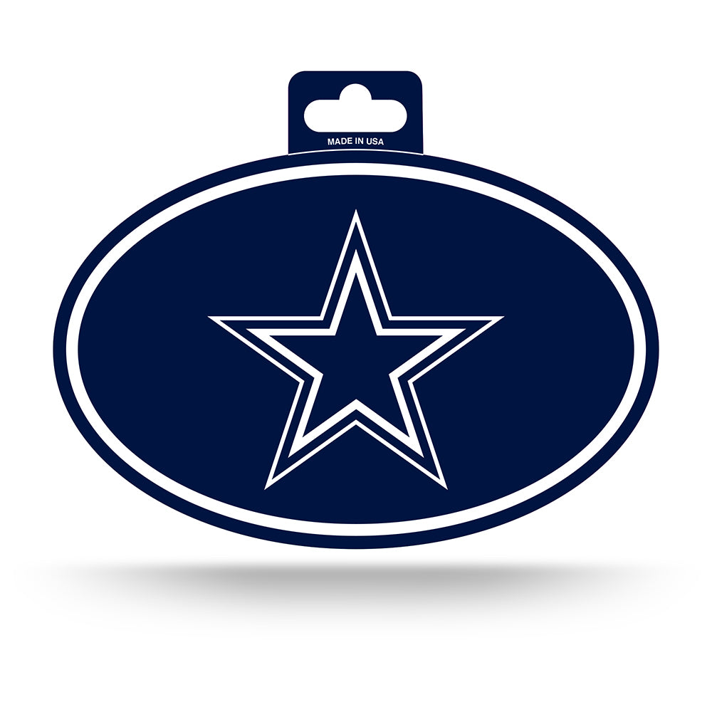 NFL Dallas Cowboys Rico Oval Logo Sticker