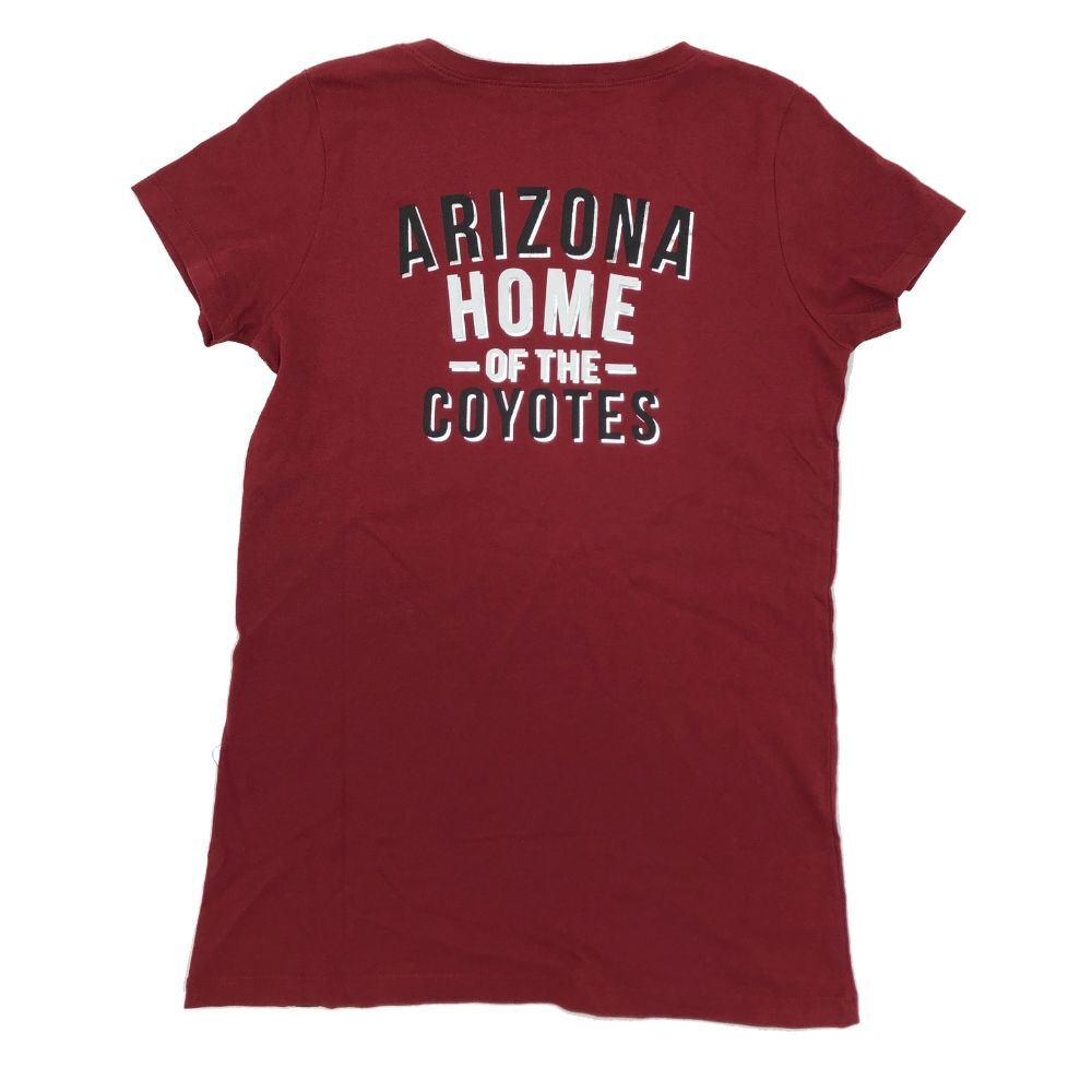 NHL Arizona Coyotes Women&#39;s &#39;47 Home Vneck Tee - Red