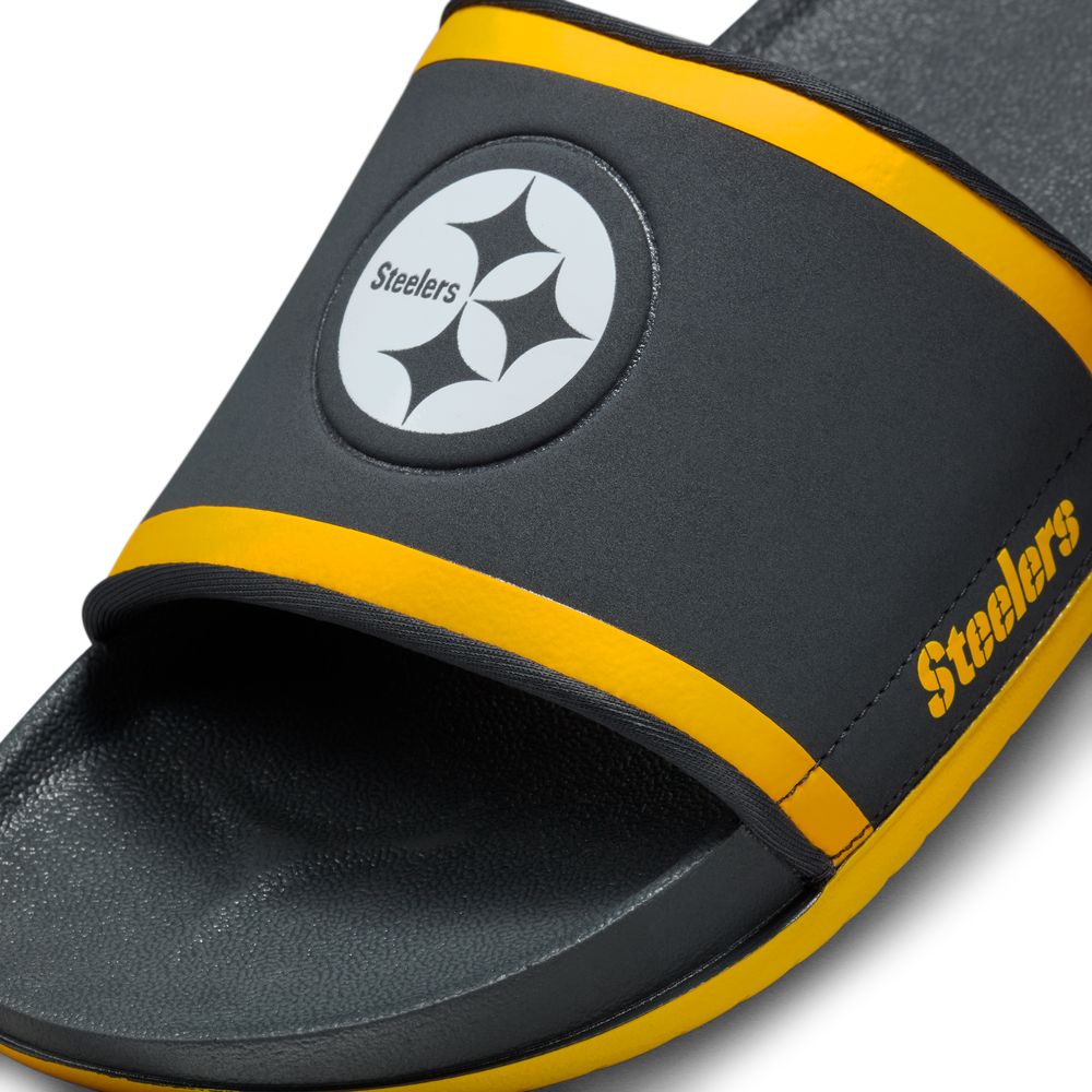 NFL Pittsburgh Steelers Nike Offcourt Slides