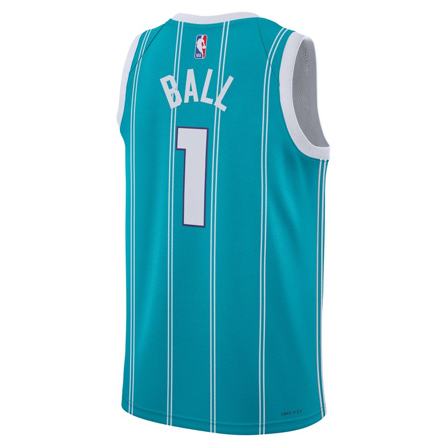 NBA Charlotte Hornets LaMelo Ball Jordan Icon Swingman Jersey