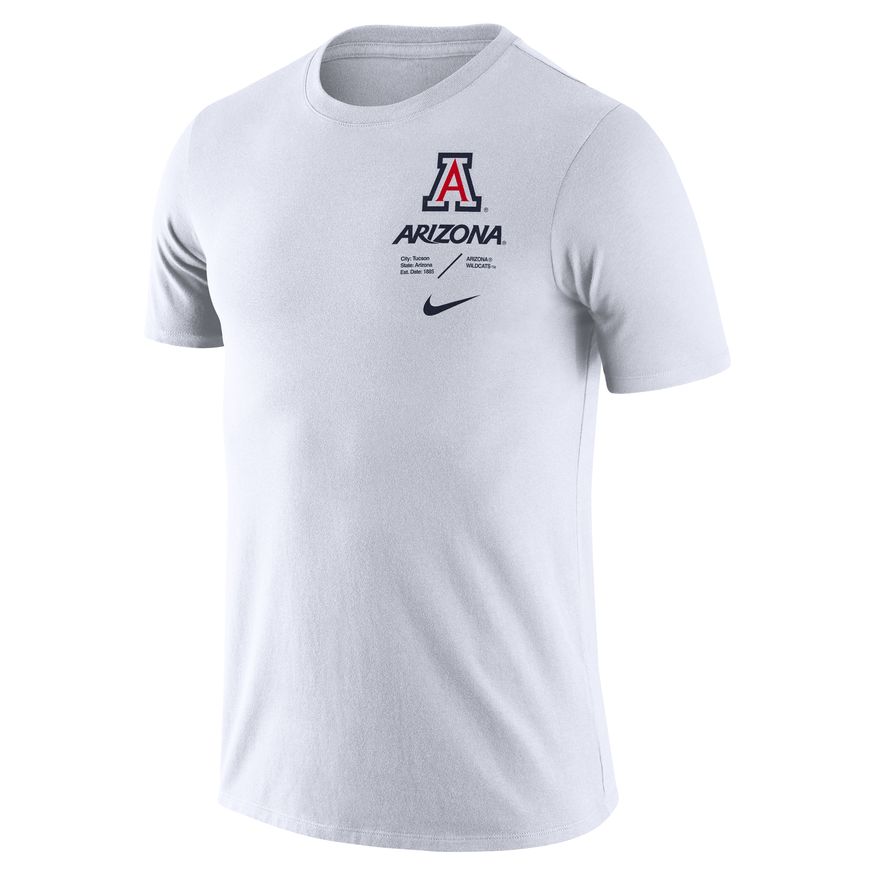 NCAA Arizona Wildcats Nike Dri-FIT Cotton Team Tee
