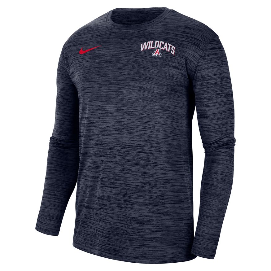 NCAA Arizona Wildcats Nike Dri-FIT Velocity Long Sleeve Tee