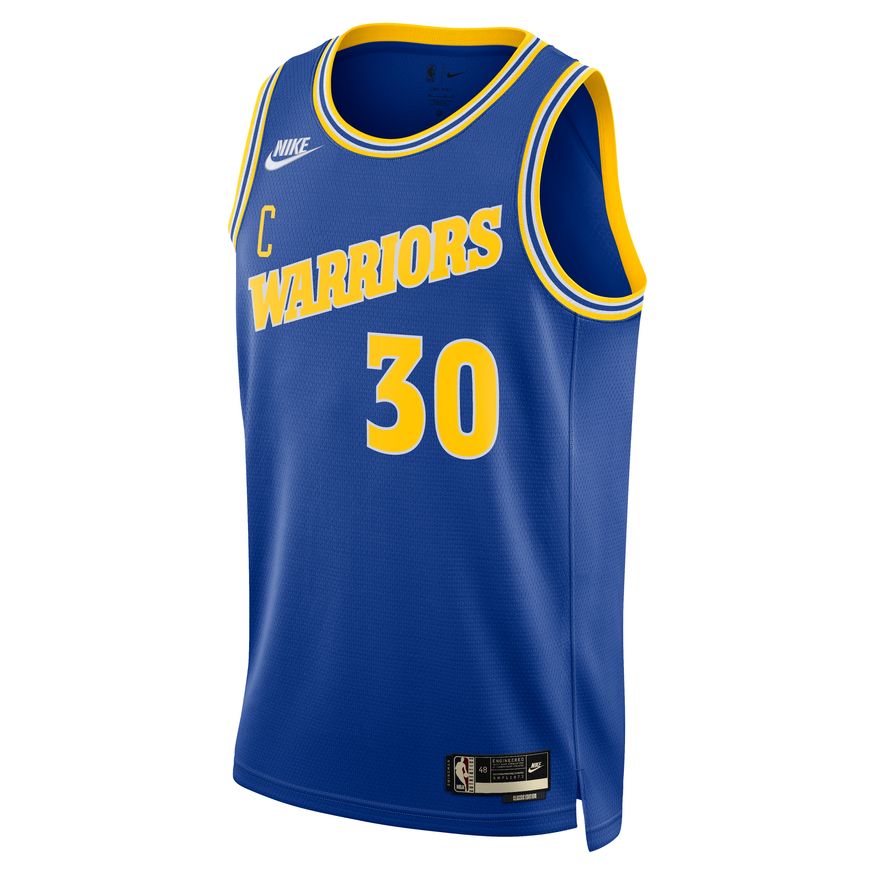 NBA Golden State Warriors Stephen Curry Nike &#39;22 Hardwood Classics Swingman Jersey