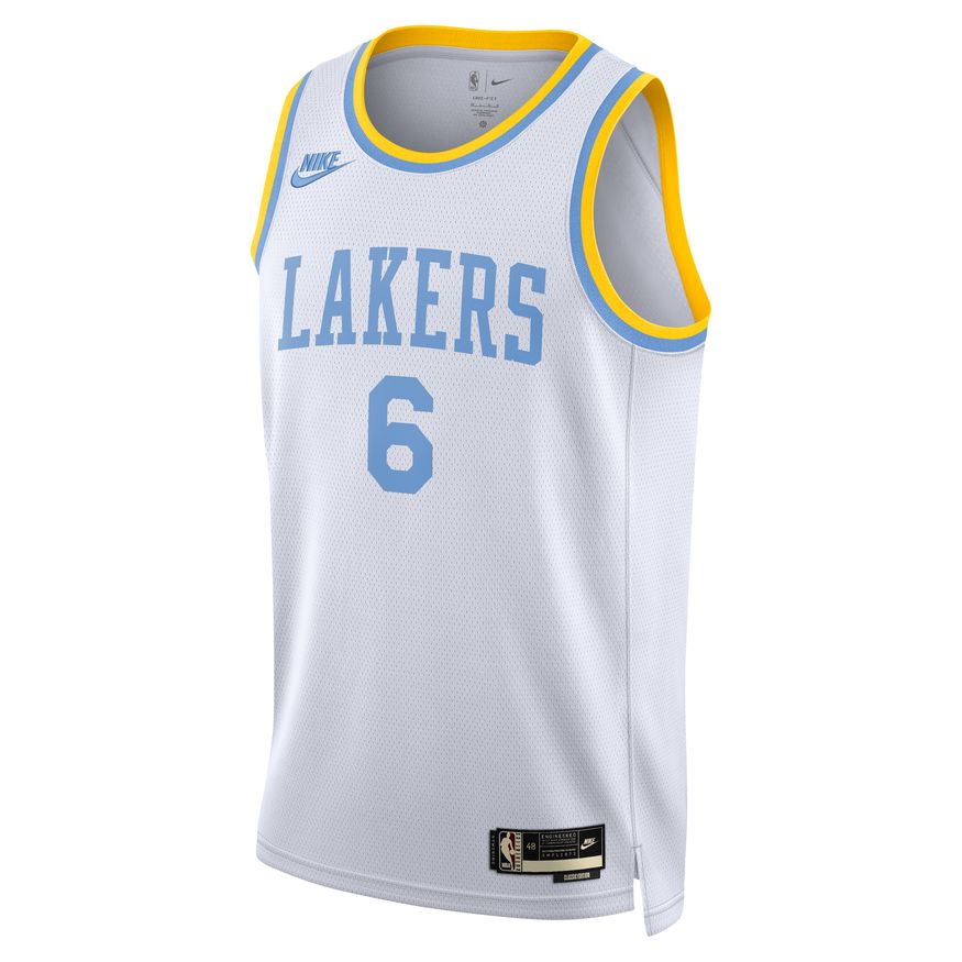 NBA Los Angeles Lakers LeBron James Nike &#39;22 Hardwood Classics Swingman Jersey