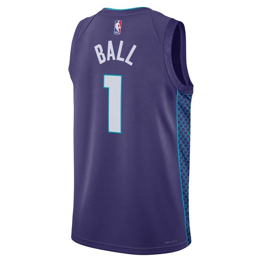 NBA Charlotte Hornets LaMelo Ball Jordan &#39;22 Statement Edition Swingman Jersey