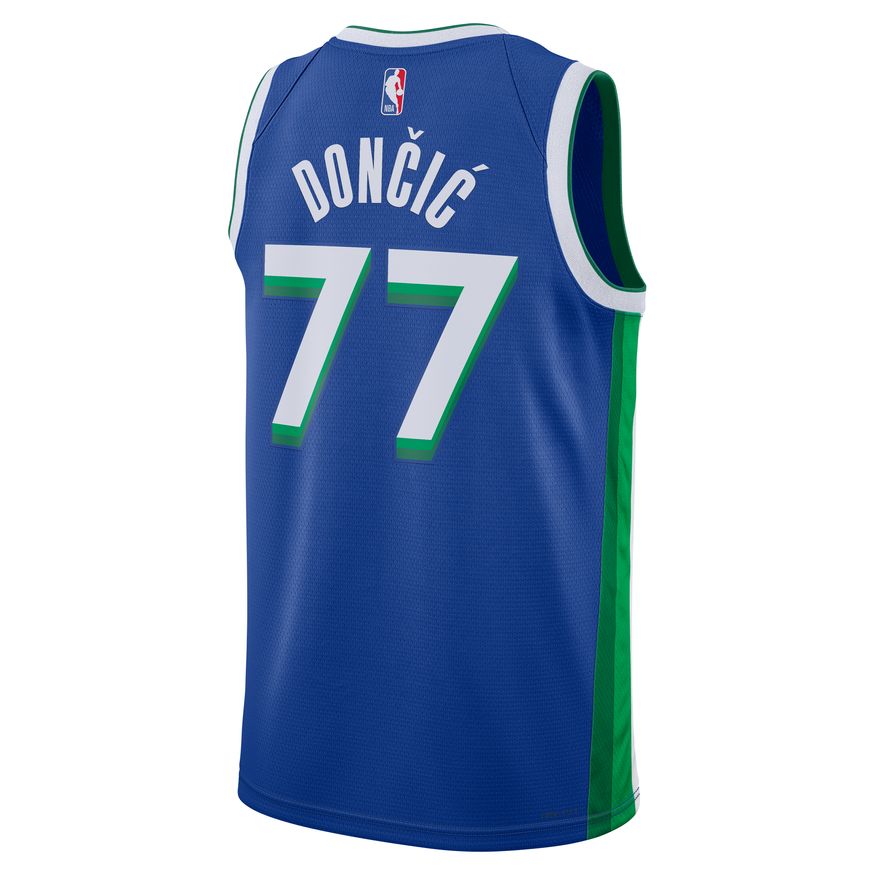 NBA Dallas Mavericks Luka Dončić Nike &#39;22 City Edition Swingman Jersey