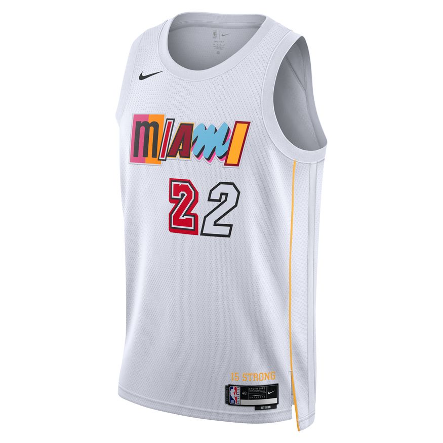 NBA Miami Heat Jimmy Butler Nike &#39;22 City Edition Swingman Jersey