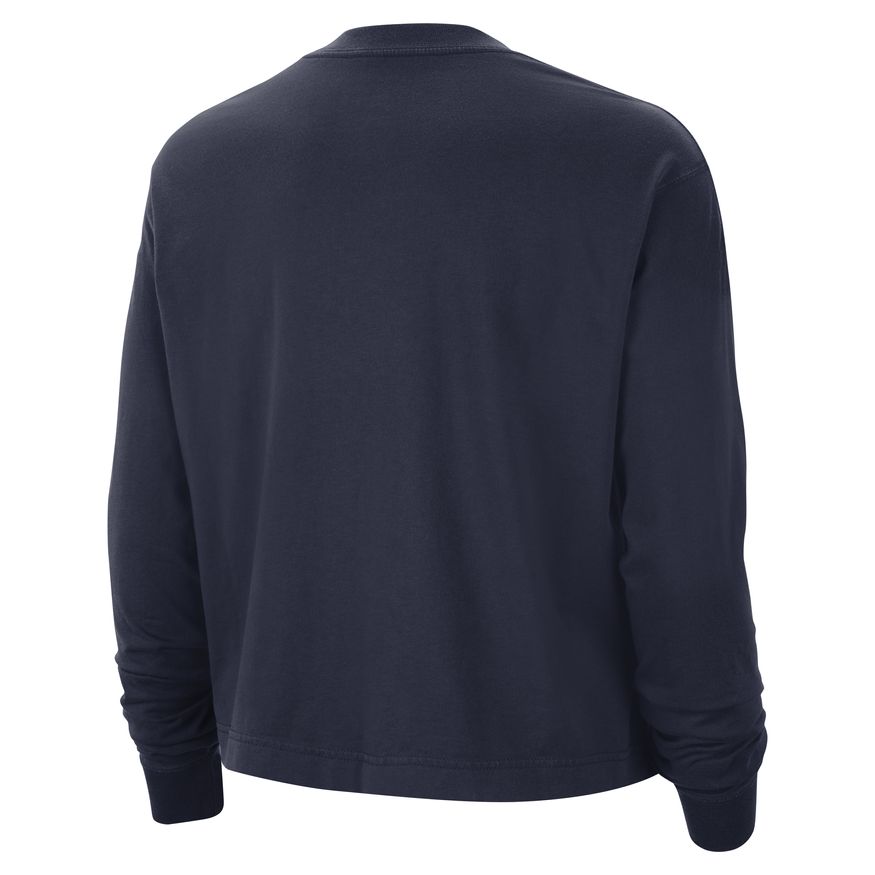NCAA Arizona Wildcats Women's Nike Varsity Boxy Long Sleeve T-Shirt - Navy