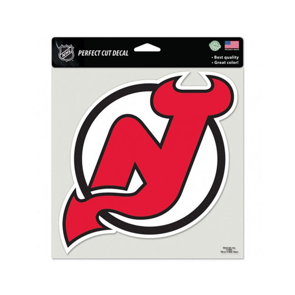 NHL New Jersey Devils Wincraft 8x8 Car Decal
