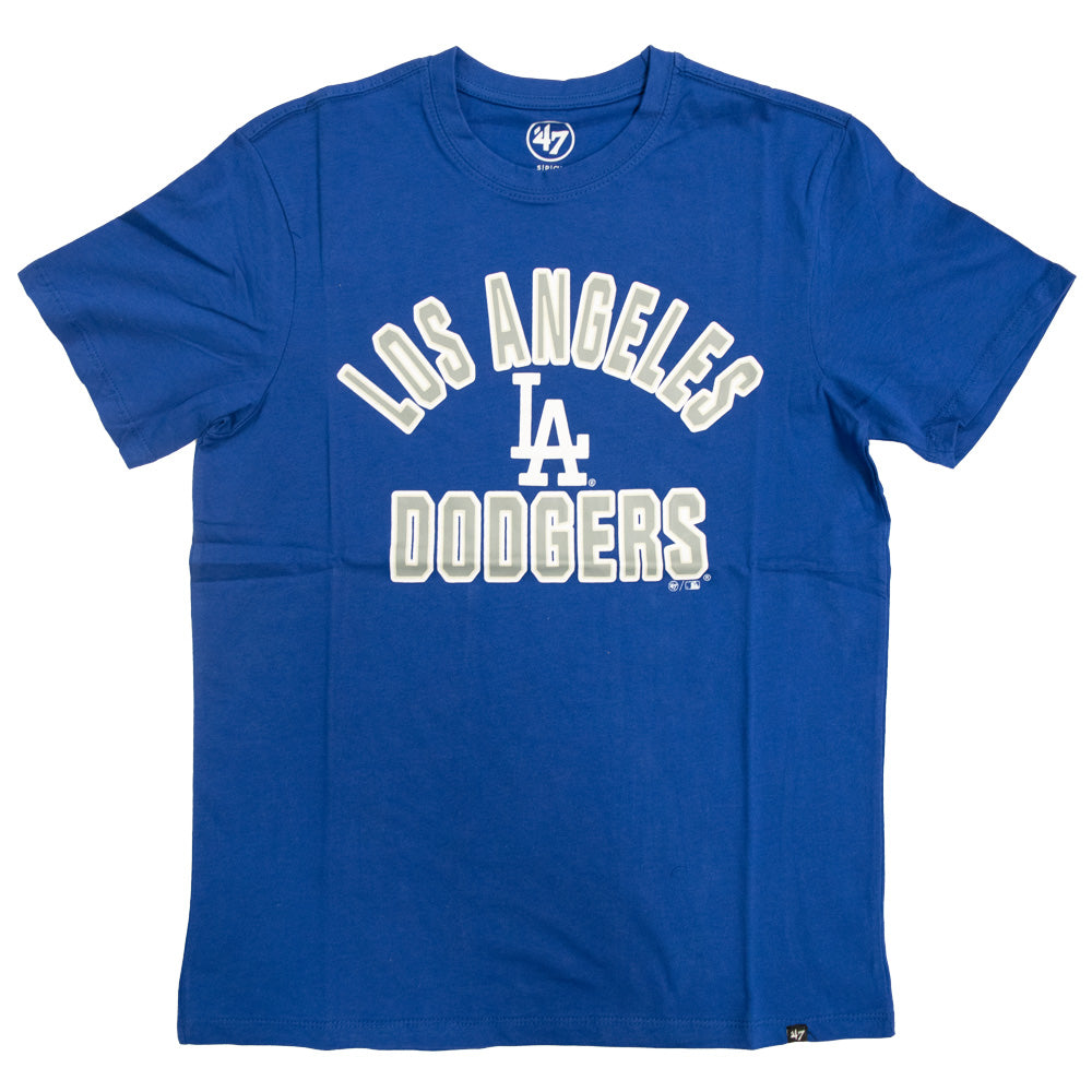 MLB Los Angeles Dodgers &#39;47 Varsity Arch Tee - Blue