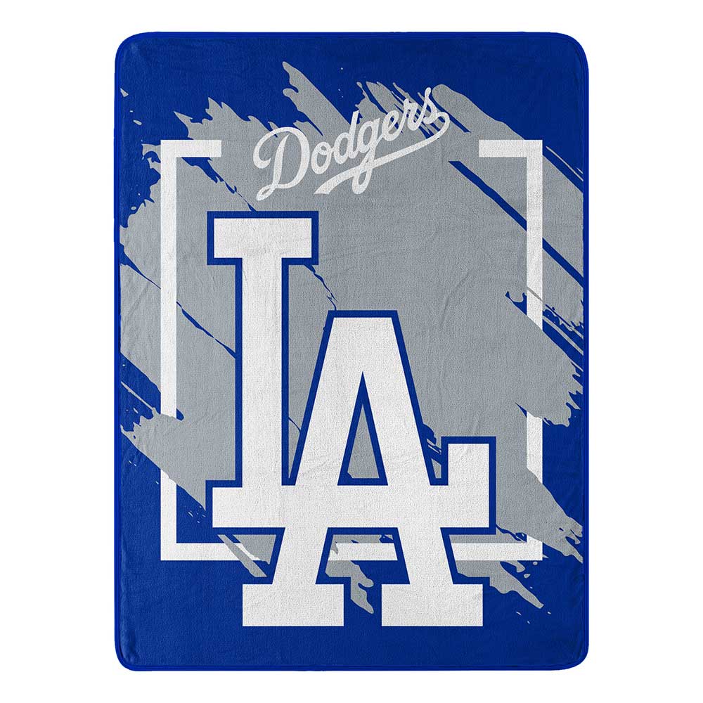 MLB Los Angeles Dodgers Northwest Dimensional 46x60 Super Plush Throw