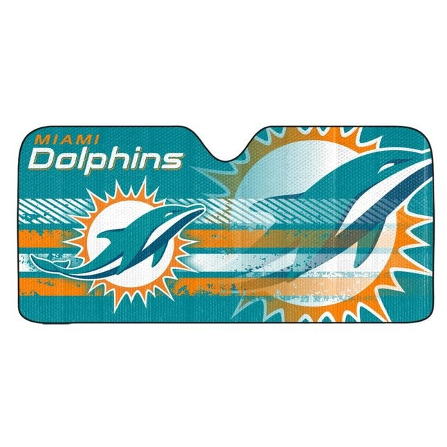NFL Miami Dolphins Logo Auto Sun Shade