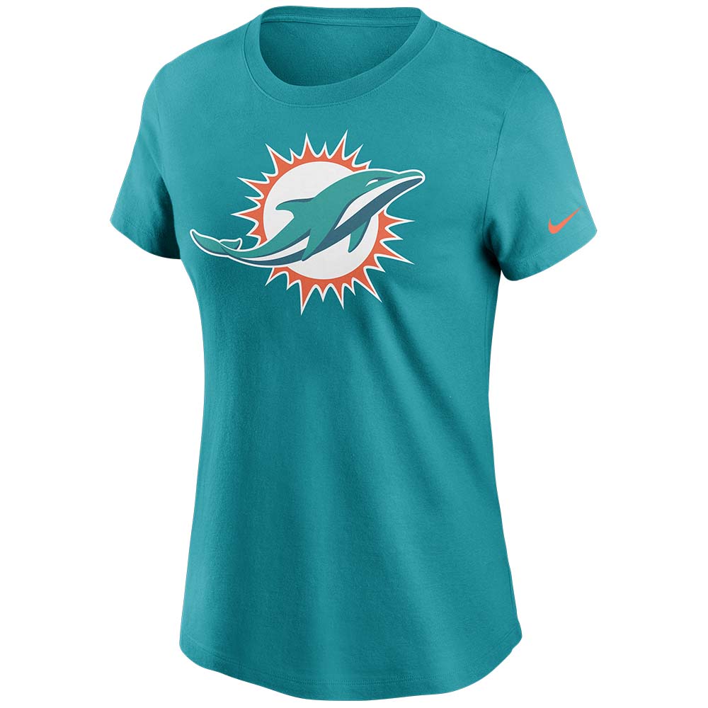 NFL Miami Dolphins Women's Nike Prime Time T-Shirt - Teal