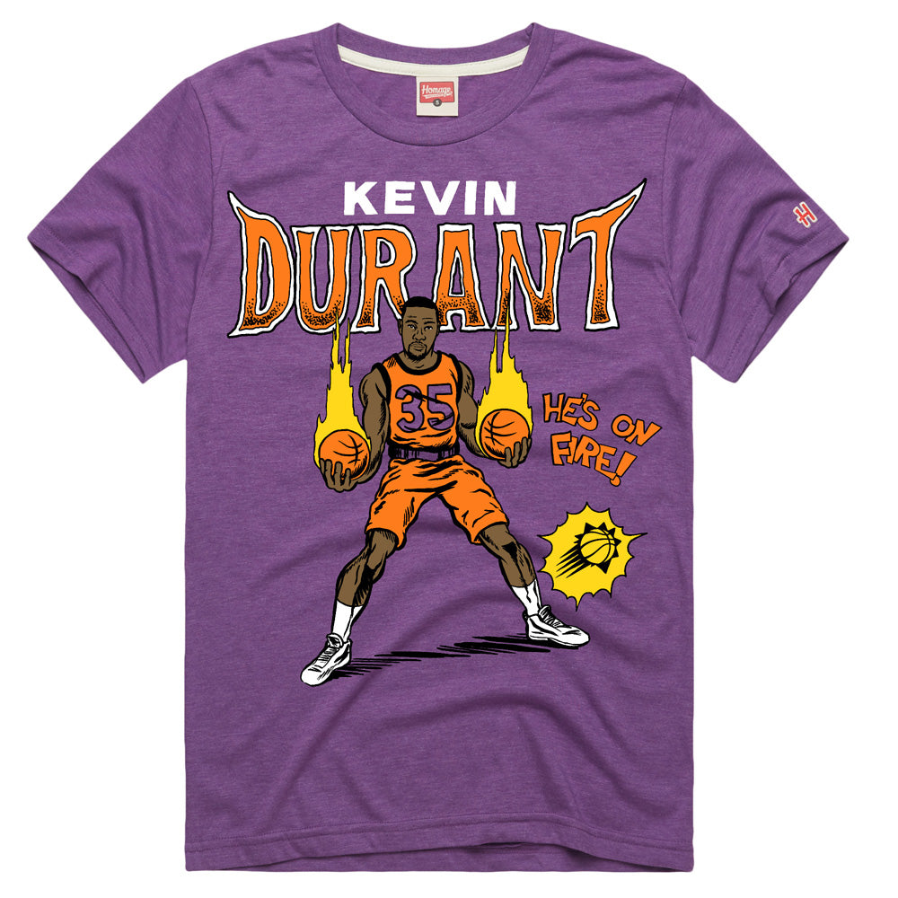 NBA Phoenix Suns Kevin Durant Homage Comic Book Tri-Blend Tee