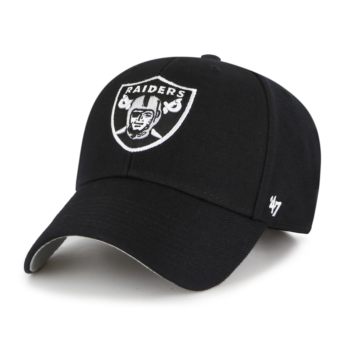 NFL Las Vegas Raiders &#39;47 MVP Adjustable Hat - Black