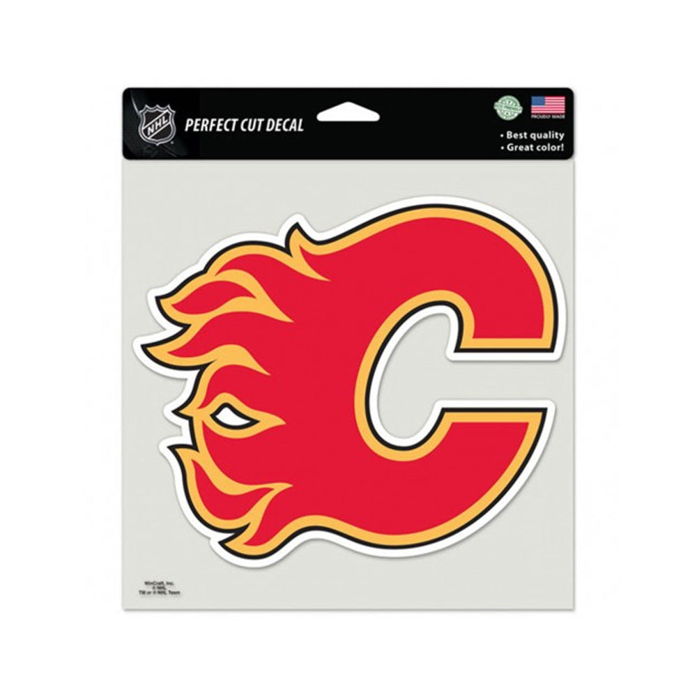 NHL Calgary Flames Wincraft 8x8 Car Decal