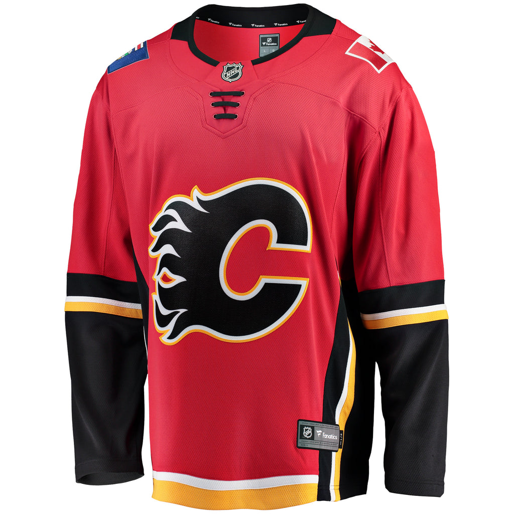 NHL Calgary Flames Fanatics Alternate Breakaway Replica Jersey - Just Sports