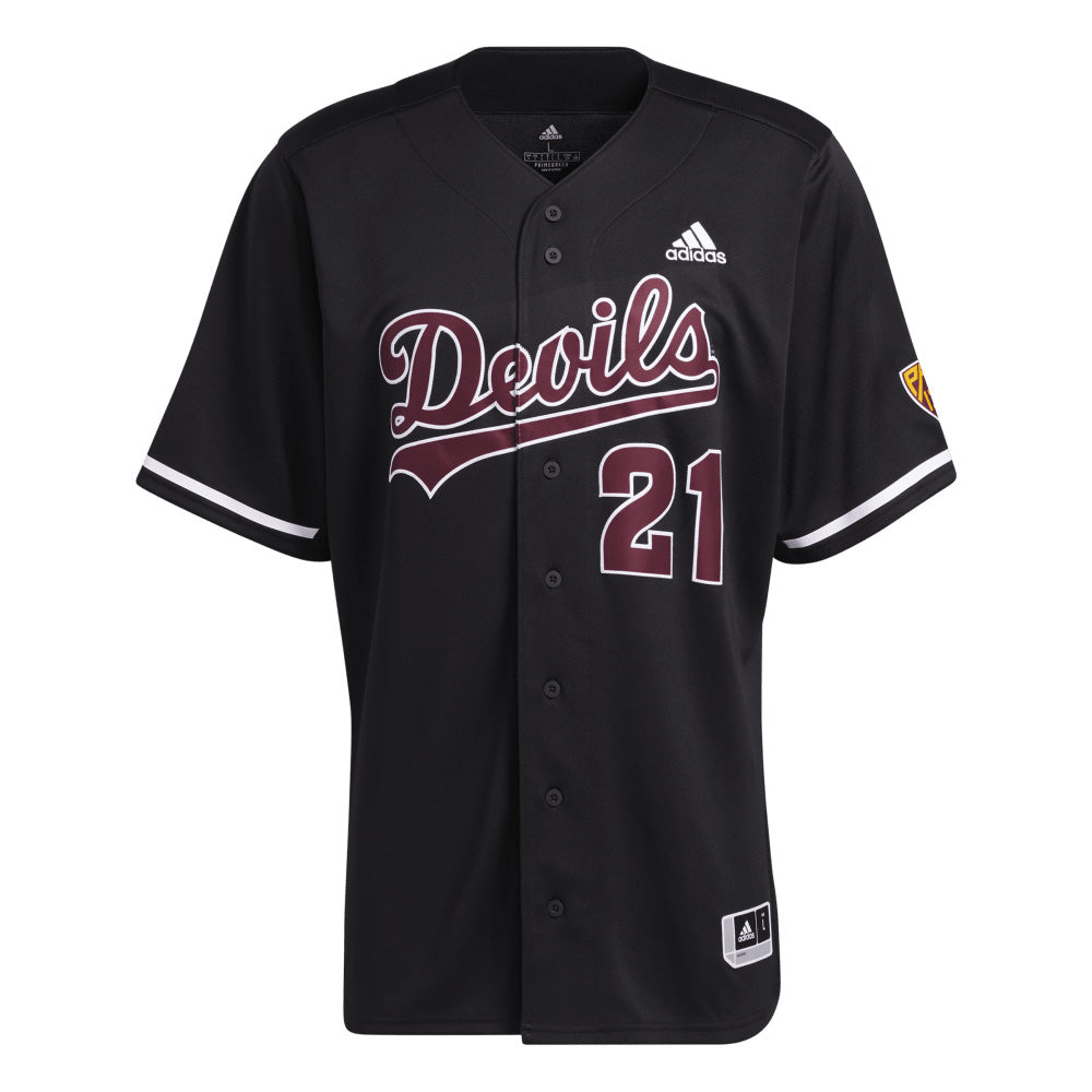 NCAA Arizona State Sun Devils adidas Baseball Jersey