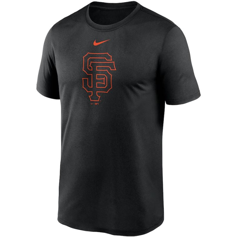 MLB San Francisco Giants Nike Large Logo Legend Tee - Black - Just Sports