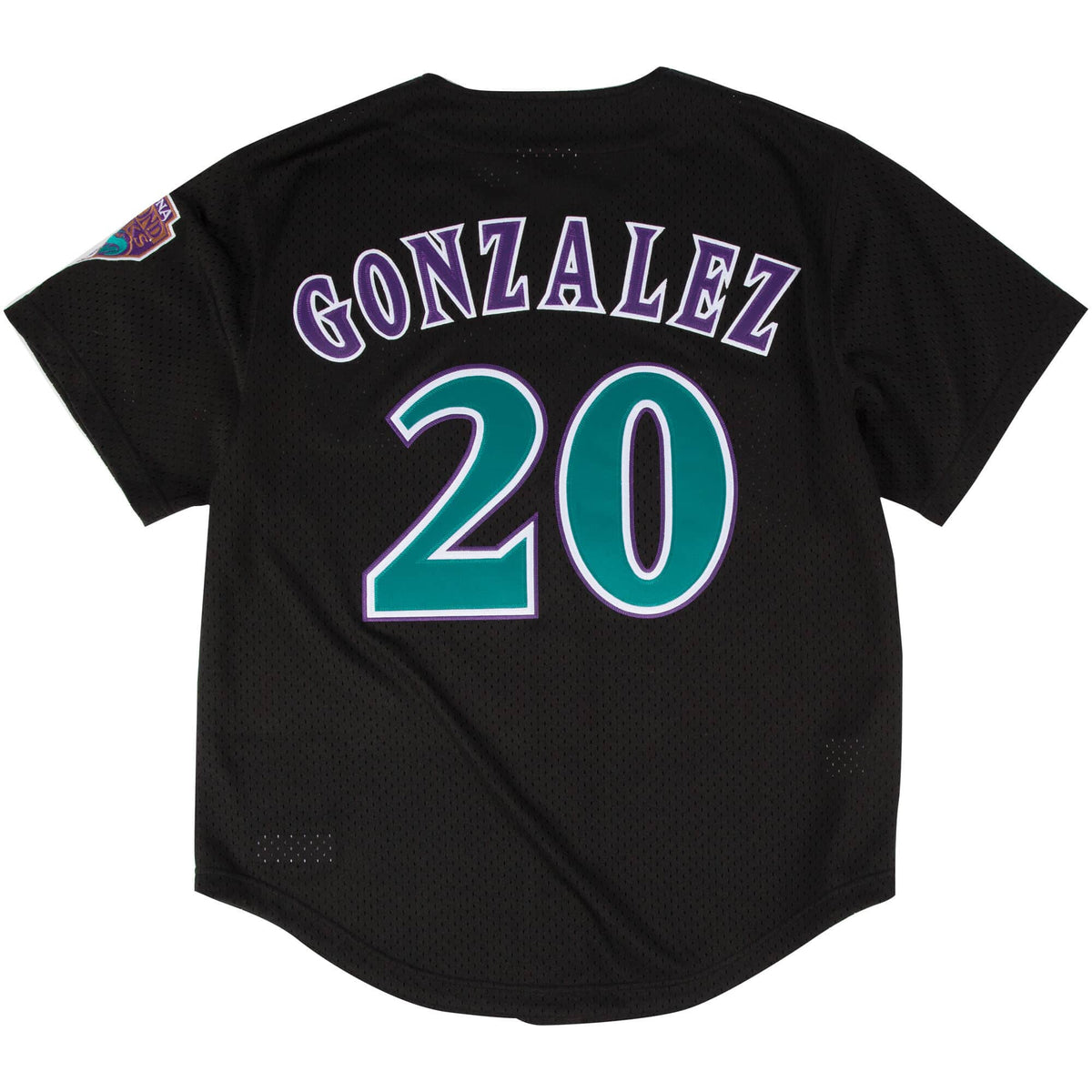 MLB Arizona Diamondbacks Luis Gonzalez Mitchell &amp; Ness Retro Authentic BP Jersey