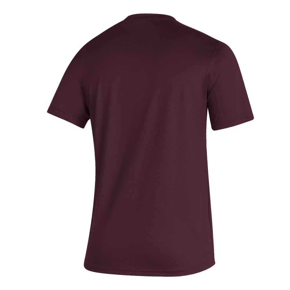 NCAA Arizona State Sun Devils adidas Cursive Script T-Shirt - Maroon