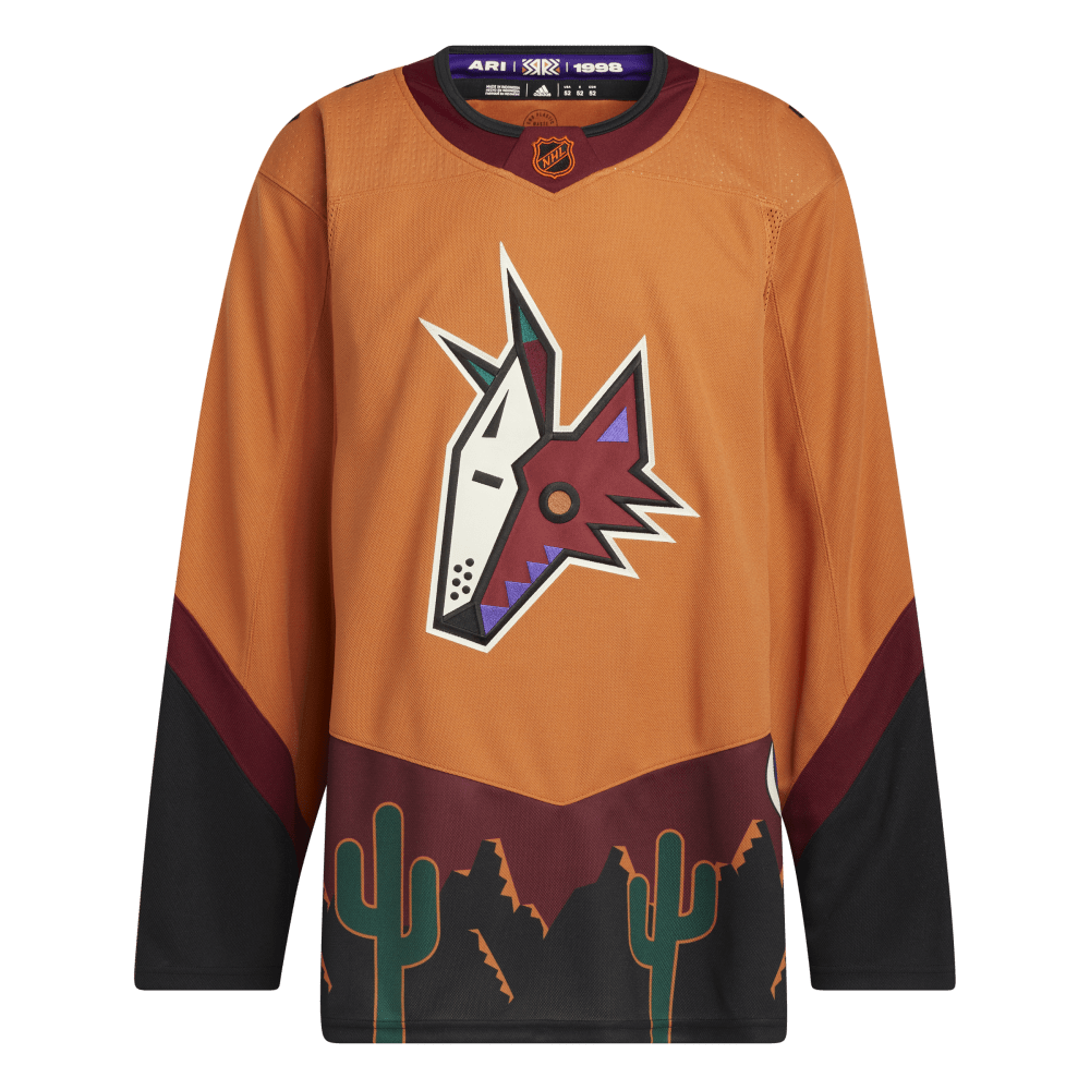 NHL Arizona Coyotes adidas '23 Reverse Retro Authentic Jersey