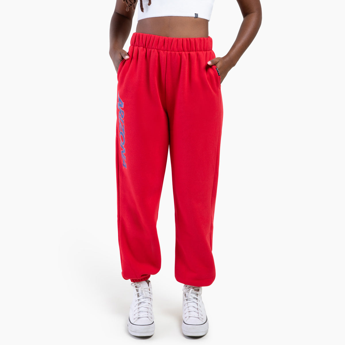 NCAA Arizona Wildcats Women&#39;s Hype &amp; Vice Basic Sweatpants