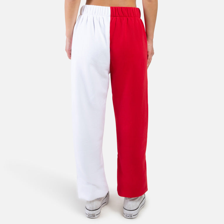 NCAA Arizona Wildcats Women&#39;s Hype &amp; Vice Color Block Sweatpants