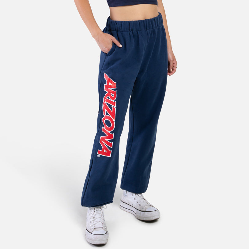 NCAA Arizona Wildcats Women&#39;s Hype &amp; Vice Basic Sweatpants