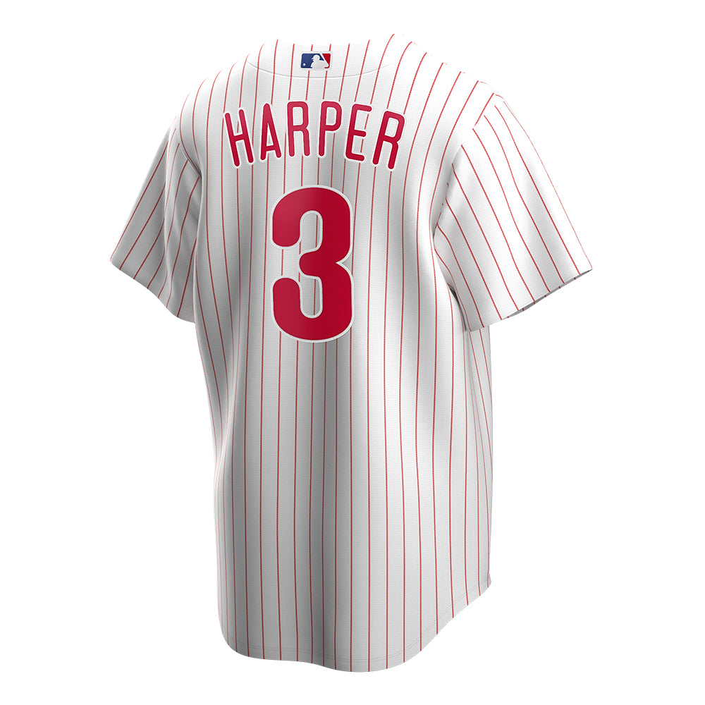 MLB Philadelphia Phillies Bryce Harper Nike Official Alternate Replica Jersey - White - Just Sports