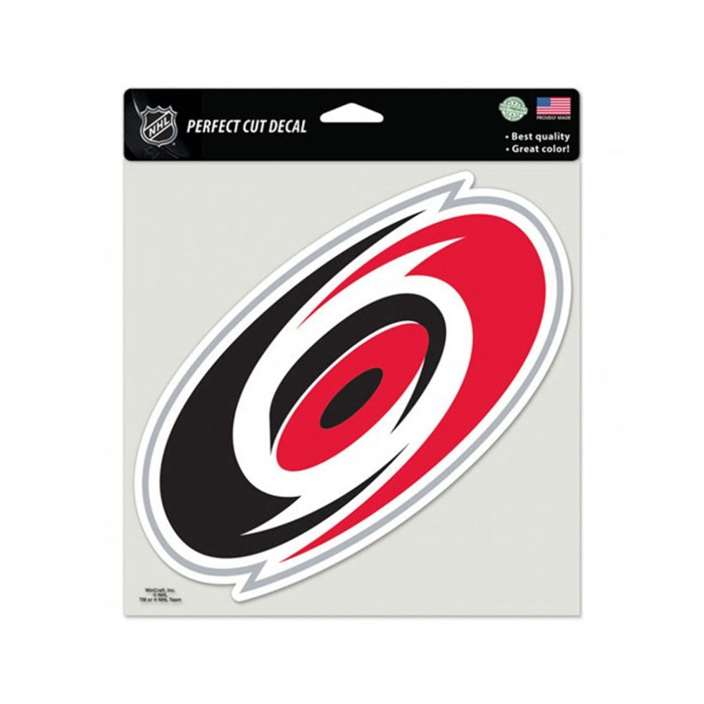 NHL Carolina Hurricanes Wincraft 8x8 Car Decal