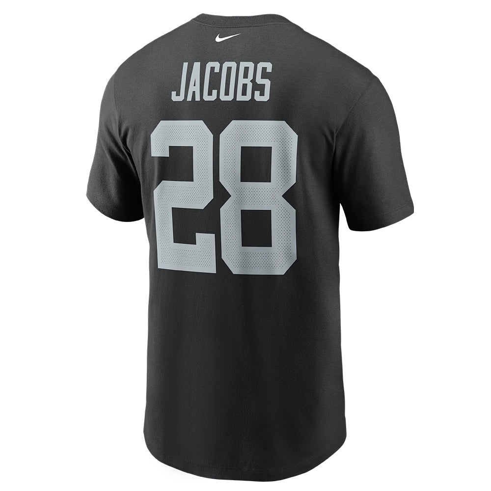 NFL Las Vegas Raiders Josh Jacobs Nike Player Pride Name &amp; Number Tee