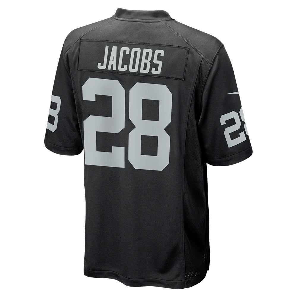 NFL Las Vegas Raiders Josh Jacobs Nike Game Jersey - Black