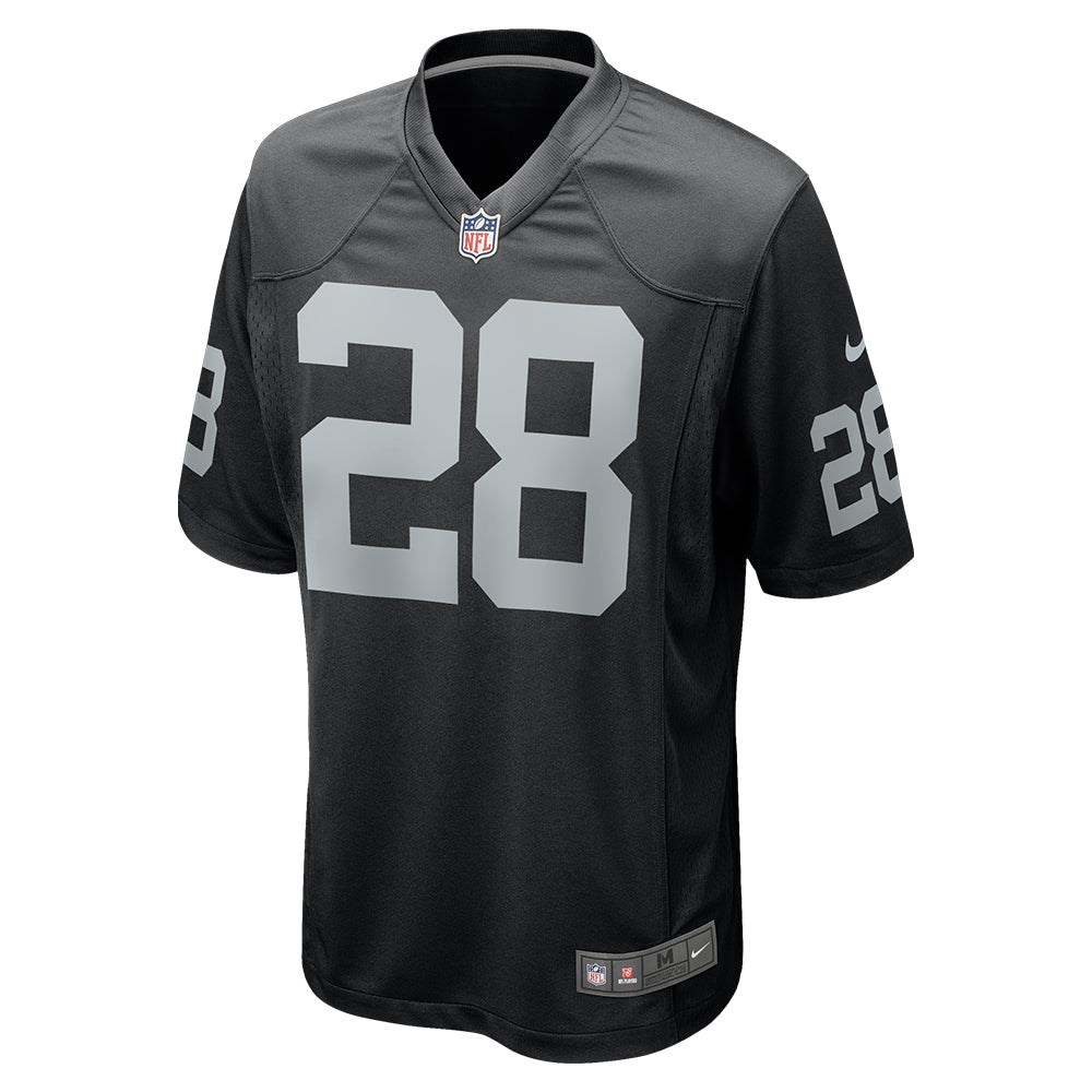 NFL Las Vegas Raiders Josh Jacobs Nike Game Jersey - Black