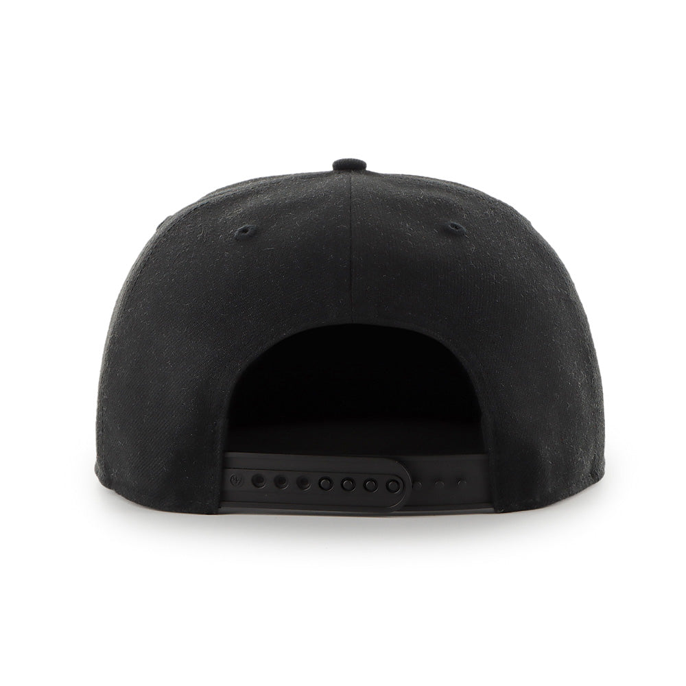 NBA Phoenix Suns &#39;47 Eclipse Logo Captain Snapback Hat - Black