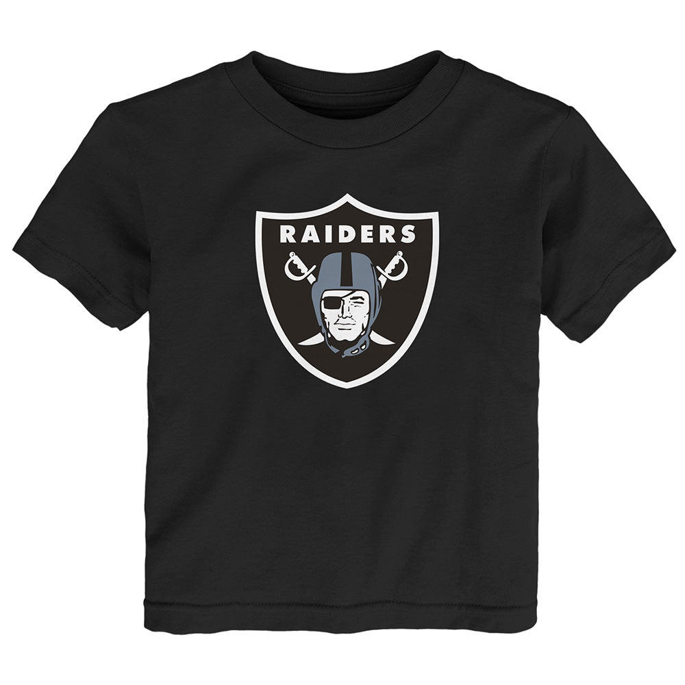 NFL Las Vegas Raiders Toddler Outerstuff Primary Logo Tee