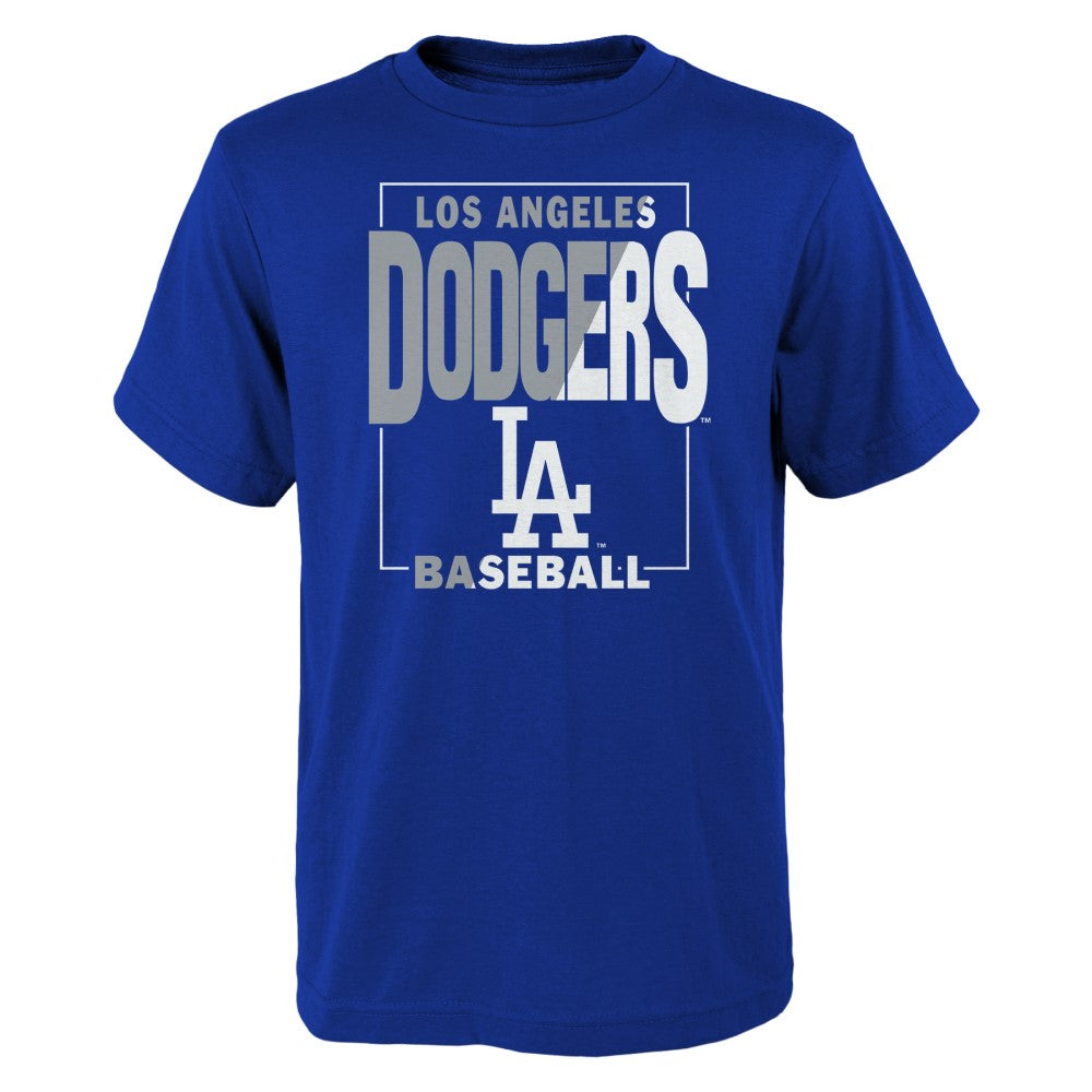 MLB Los Angeles Dodgers Youth Outerstuff Coin Toss Tee