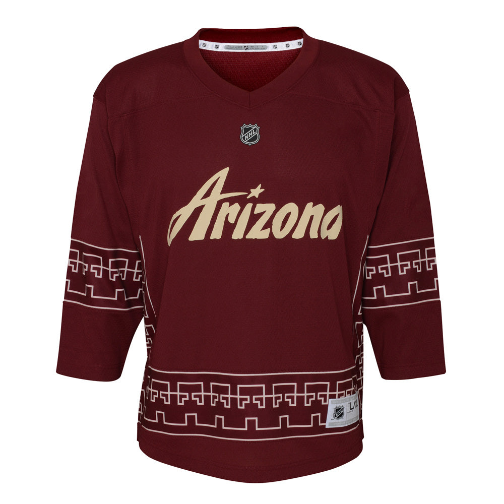 NHL Arizona Coyotes Youth Outerstuff Desert Nights Replica Jersey