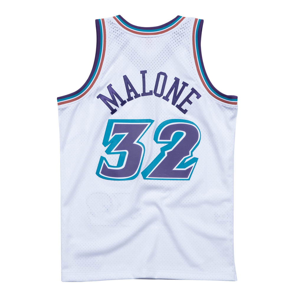 NBA Utah Jazz Karl Malone Mitchell &amp; Ness &#39;96 Retro Swingman Jersey