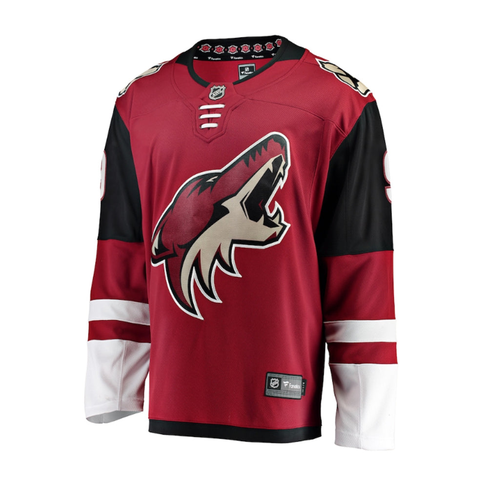 NHL Arizona Coyotes Clayton Keller Fanatic Home Breakaway Jersey - Red