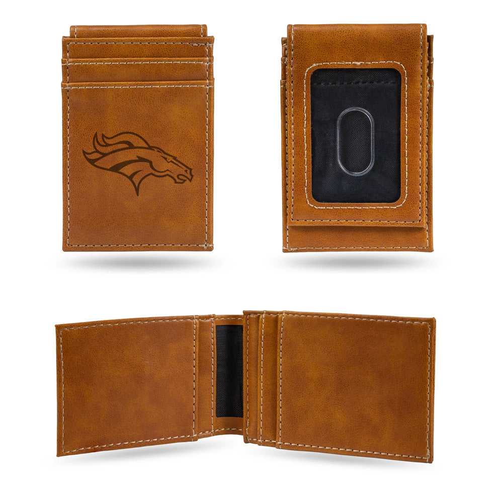 NFL Denver Broncos Rico Logo Front Pocket Wallet