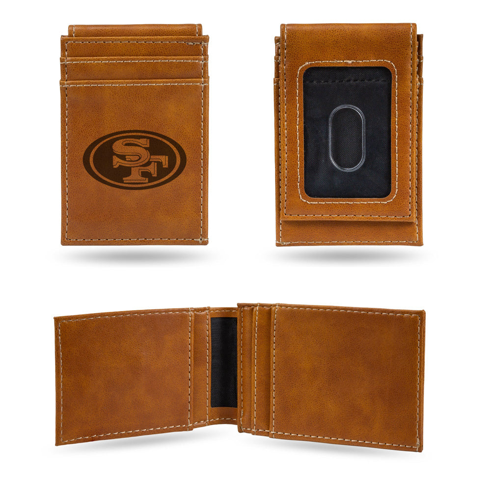 NFL San Francisco 49ers Rico Logo Front Pocket Wallet