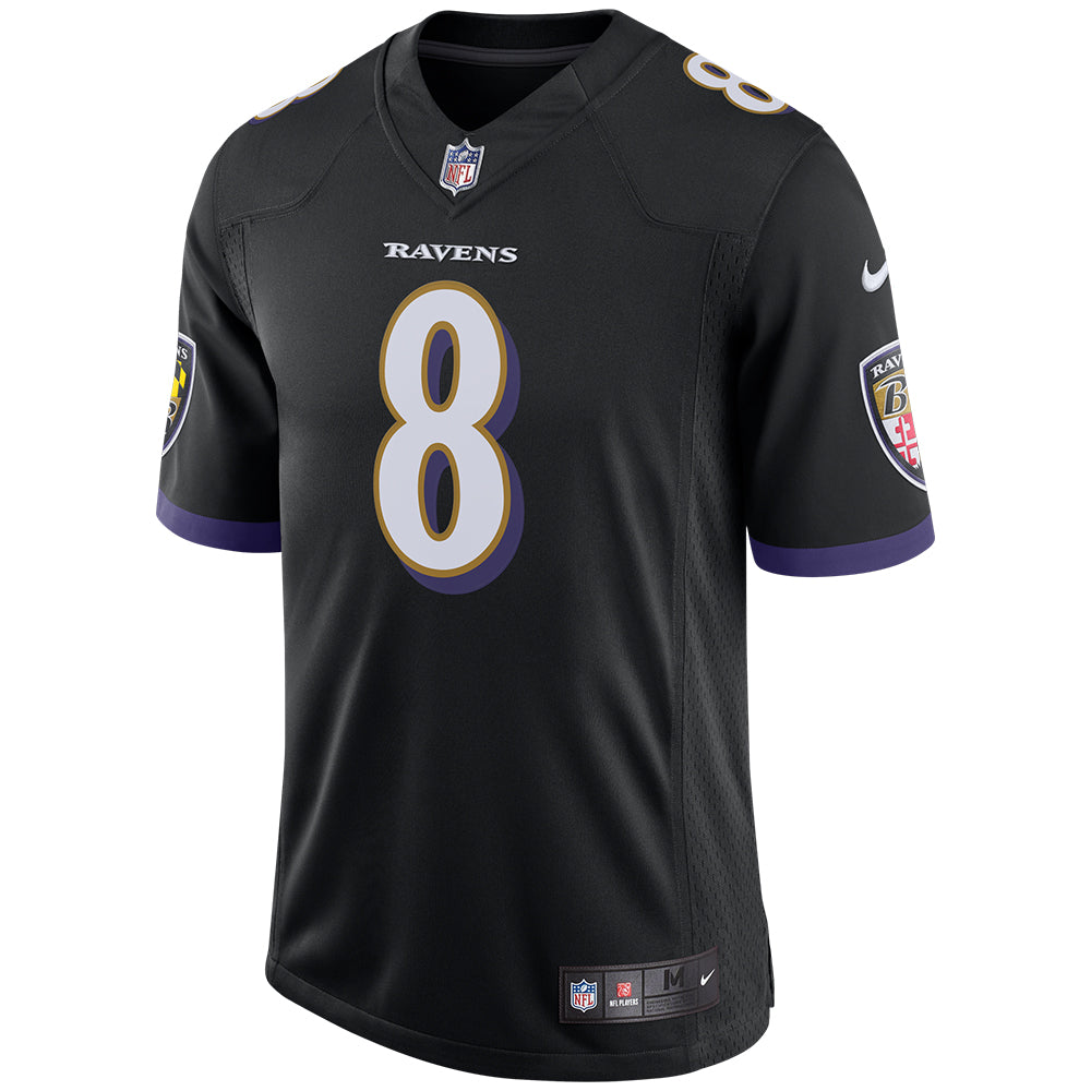 NFL Baltimore Ravens Lamar Jackson Nike Alternate Limited Jersey - Black